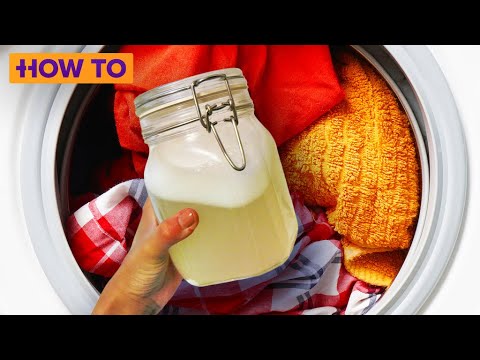 How to DIY your own laundry detergent