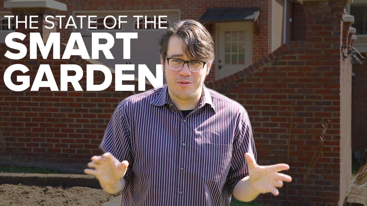 Checking in on the smart garden
