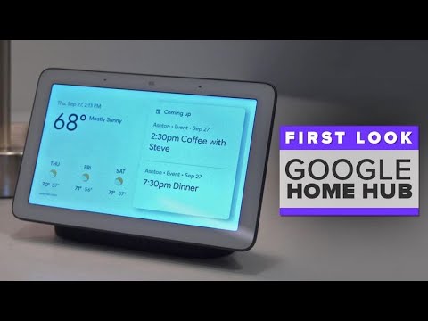 Google Home Hub first look