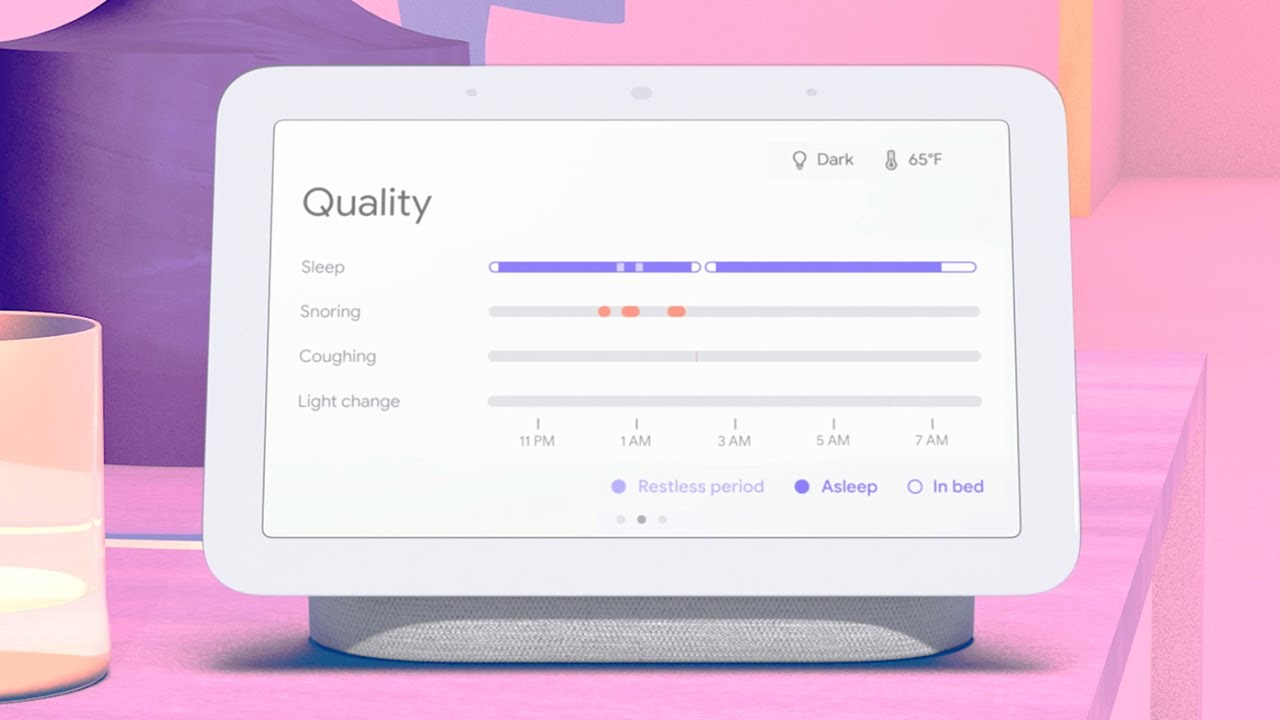 Google’s new Nest Hub offers touchless sleep tracking
