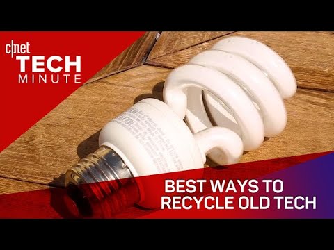 Best ways to recycle old tech