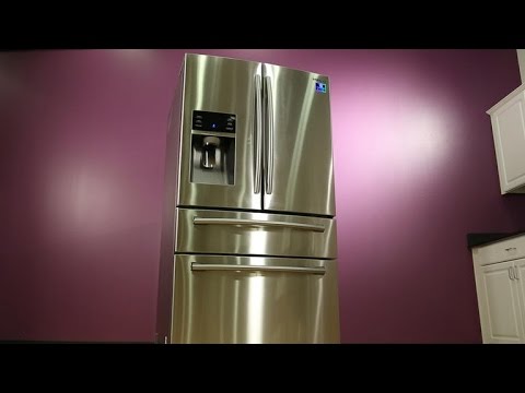 This Samsung fridge comes with a deluxe drawer