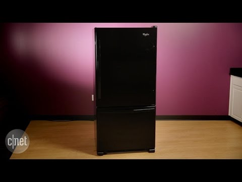 This Whirlpool bottom freezer is the Clark Kent of fridges