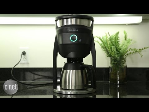Behmor's app-controlled coffee maker links to the Web for better brewing