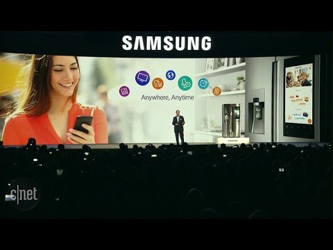 CNET News - Samsung makes smart fridge hub of connected home