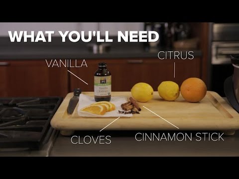 Freshen up your house for the holidays with a slow cooker