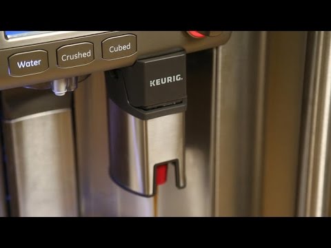GE's Cafe Series fridge wants to make you a cup of coffee