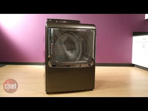 GE's smart dryer is feature-packed but could use more drying power