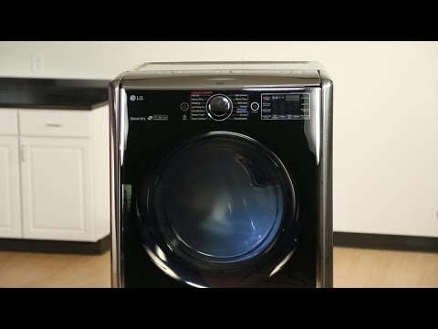 LG's DLEX 5000 has hot looks and dries clothes fast