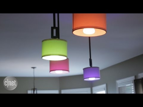A smart lighting setup for the CNET Smart Home